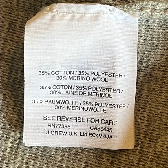 J.Crew | Sophie Open Front Sweater Blazer Heather Gray Size XS Classic J0244 - Picture 10 of 10